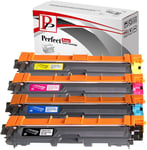 Lot De 4 Cartouches De Toner Compatibles Pour Brother Dcp-9020Cdw Hl-3140Cw 3150Cdw 3170Cdw Mfc-9140Cdn 9330Cdw 9340Cdw Tn241 / Tn-241 Tn245 / Tn-245 (Noir/Cyan/Magenta/Jaune)[DYJ073771]