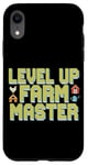 Coque pour iPhone XR Jeu de simulation agricole virtuel pour fans de ferme