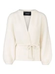 Fredrikke Chunky Cardigan - White