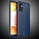 samsung Samsung Galaxy A32 4G Leather Texture Case Navy