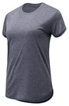 New Balance Sport Core Heather T-shirt, Women, Eclipse Heather, XS