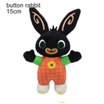 15-37 cm Bing plyschleksak Bunny Rabbit Doll 15CMKNAPP KANIN button rabbit 15cm