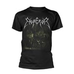 EMPEROR - ANTHEMS 2014 BLACK T-Shirt, Front & Back Print X-Large