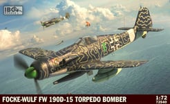 FOCKE WULF FW-190 D-15 TORPEDO BOMBER (LUFTWAFFE MKGS)#72540 IBG PREMIUM QUALITY