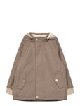 Matwally Fleece Lined Spring Jacket. Grs Tunnjacka Skaljacka Brown Mini A Ture