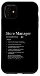 iPhone 11 Store Manager Definition Employee Appreciation Case