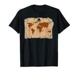 Pirates Treasure Maps Distressed Shirt Men Women Kids T-Shirt