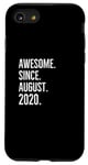 iPhone SE (2020) / 7 / 8 Awesome Since August 2020 Age Birthday Idea Case