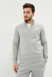 Nike Sweat Hommes Vêtement de Sport Club BB Track Veste - 063 (Gris Clair /