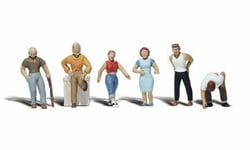 Ordinary People - N Scale (6 pieces) Woodland scenics A2124