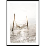 Poster Gallerix Tropical Beach Hammock