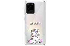 Taperso Coque et étui téléphone mobile galaxy note 20 licorne enjoy personnalisee