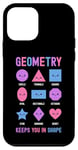 iPhone 12 mini Geometry Keeps You In Shape Funny School Jokes For Kids Case