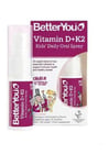 Better You - Vitamin D+K2 Kid's Daily Oral Spray Bubblegum & Blueberry - 15 ml.