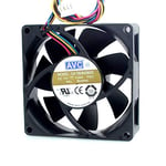 N / A Cooling Fan DATB0825B2S, Server Cooler Fan DATB0825B2S 12V 0.84A,PWM Speed Winds Cooling Fan for 80 * 80 * 25mm