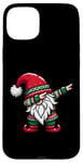 iPhone 15 Plus Dabbing Gnome Santa Hat Dab Pose Funny Christmas Case