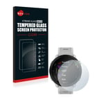 Savvies Tempered Glass Screen Protector compatible with Garmin Forerunner 55-9H Hardness, Scratch Resistant