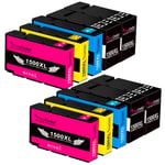 YINGCOLOR PGI-1500XL Ink Cartridges for Canon PGI 1500XL PGI-1500 XL Ink Cartridges for Canon Maxify MB2350 MB2155 MB2150 MB2750 MB2050 MB2755 MB2300 MB2000 Printer, Black Cyan Magenta Yellow, 10 Pack