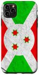 iPhone 11 Pro Max Burundi Flag Colours Burundian Gift for Burundians Case