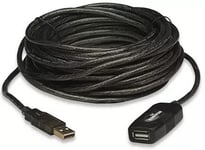 YEALINK USB2-EXT-10M | USB Extension Cable | USB-A - USB-A | 2.0 | 10m | Black