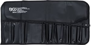 BGS 3314 | Pochette flexible pour rangement outils avec 15 compartiments | 660 x 320 mm | vide