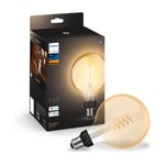 Philips Hue W Filament smart pære 7.2W G125 E27