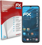 atFoliX 3x Screen Protection Film for Xiaomi Mi 9 SE Screen Protector clear