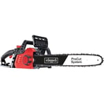 Tronçonneuse Electrique CSE2600 - 2400W - Chaîne et Guide Procut 45,5cm - Lubrification automatique de la chaîne - Frein de chaîne intégré - Etui du