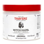 Witch Hazel Pads 60 Pads By Thayers