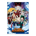 Grupo Erik My Hero Academia Season 4 Poster - 36 x 24 pouces / 91,5 x 61 cm - Expédié enroulé - Posters et impressions - Affiches murales, SAISON 4