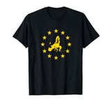 EU EUROPEAN UNION FLAG COUNTRY MAP OF MEMBER NATIONS EUROPE T-Shirt