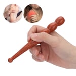 Träfot Hand Massage Stick Smärtlindring Hem Resa Fot Reflexologi Terapi Massager Redwood Massage Stick