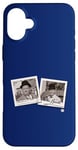 iPhone 16 Plus Stan Laurel & Oliver Hardy Retro B&W Photo Case