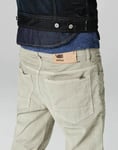 G-Star Raw 3301 Slim Tapered W30 L34 Mens Dune Sandford Twill OD Denim Jeans