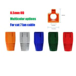 green 100pcs Connecteur RJ45 coloré, 100mm diamètre extérieur, câble réseau Ethernet cat7 cat6e UTP FTP, 8.5 pièces Nipseyteko