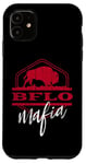 Coque pour iPhone 11 716 Buffalo BFLO Bison Pride – Éventail de ville en nickel solide