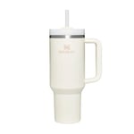 Stanley Quencher H2.0 FlowState Tumbler 1.2L - Froid Pendant 11 Heures - Glacé Pendant 48 Heures - Lavable au Lave-Vaisselle - Mug Isotherme avec Paille - Gourde Sans BPA - Cream Tonal