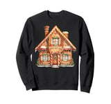 Christmas Gingerbread House Baking Cookie Xmas Tree Holiday Sweatshirt