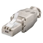 Verktøyfri RJ45-kontakt Cat. 6a FTP