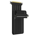 600mm PCIe 4.0 X16 GPU Câble Riser,Double angle de 180 degrés,compatible avec les GPU Gen 4,tels que RTX4090-RTX3060,RX7900,RX6950XT-RX6500XT,etc (PCIE40-X16-600MM-1818D)