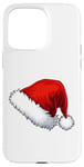 Coque pour iPhone 15 Pro Max Chapeau Père Noël Père Noël Dessin animé