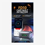 Tlily - FD10 Car OBD2 Scanner Code Reader Clear Error obd Diagnostic Tool pour ios Android bt 5.1 Check Engine Light Repair