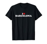 I Love Barcelona Heart T-Shirt