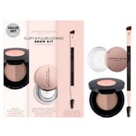 Fluffy & Fuller Brow Kit Medium Brown