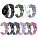 Garmin Vivoactive 4s/vivomove 3s hopeakoristeinen rannekorun vaihtosolki 18mm