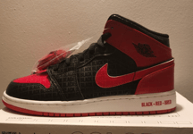 NIKE AIR JORDAN 1 MID SS (GS) SIZE UK 5.5 EUR 38.5 (DM9650 001)