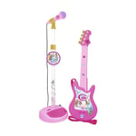 Børne Guitar Disney Princess Mikrofon Pink Disney Prinsesser