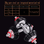 ZXQZ Small dumbbell Travel Weights Dumbbells Set for Man & Women, Adjustable Dumbbells, for Exercise Fitness Weightlifting Training,15kg/20kg Fitness dumbbell (Color : Style2)