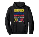 Support Venezuela Flag | Ingeniero Produccion Democracia Pullover Hoodie