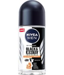 Nivea Men Invisible For Black & White Ultimate Impact antiperspirantti miehelle 50 ml